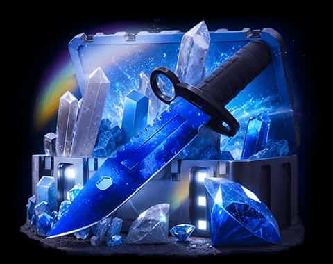 Штык нож m9 волны sapphir case