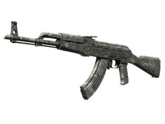 AK-47 - Смешанный серый камуфляж - 160x114