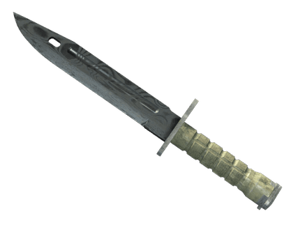 Штык-нож - Дамасская сталь - 144x108