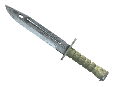 Штык-нож - Дамасская сталь - 160x114