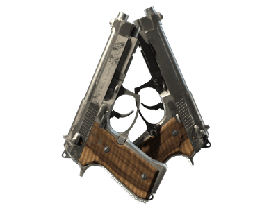 Dual Berettas - Черная лимба - 144x108