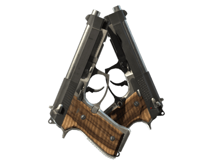 Dual Berettas - Черная лимба - 144x108