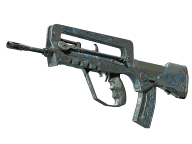 FAMAS - Голубые брызги - 160x114