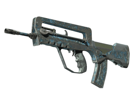 FAMAS - Голубые брызги - 144x108