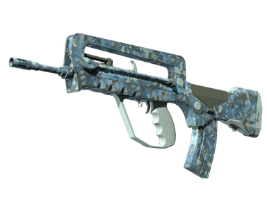 FAMAS - Голубые брызги - 160x114
