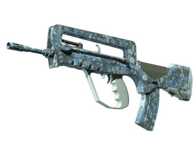 FAMAS - Голубые брызги - 144x108