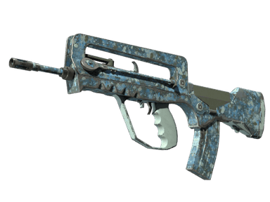 FAMAS - Голубые брызги - 160x114