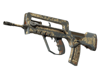 FAMAS - Калифорнийский камуфляж - 160x114