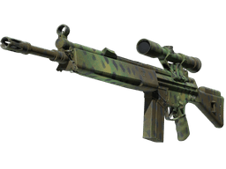 Тропическая штриховка - 100x61