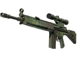 Тропическая штриховка - 100x61