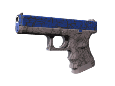 Glock-18 - Синяя трещина - 160x114