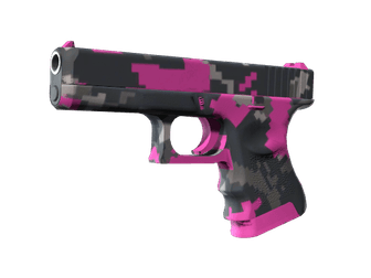 Glock-18 - Пиксельный камуфляж «Розовый» - 160x114