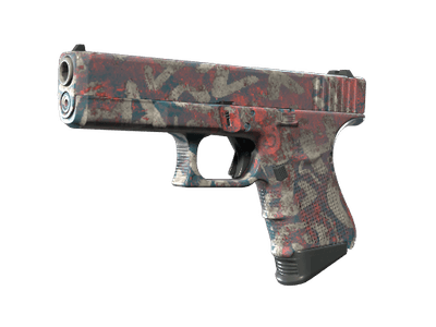 Glock-18 - Расписная бирюза - 144x108
