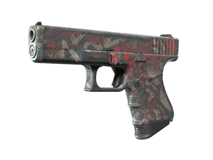 Glock-18 - Расписная бирюза - 144x108