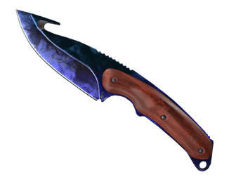 Нож с лезвием-крюком - Волны - 160x114