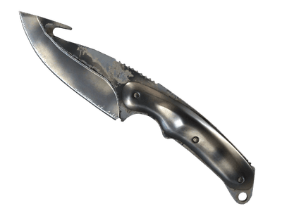 Нож с лезвием-крюком - Сажа - 144x108