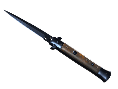 Стилет - Вороненая сталь - 144x108