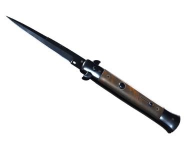 Стилет - Вороненая сталь - 160x114