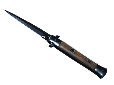 Стилет - Вороненая сталь - 144x108