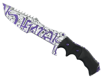 Охотничий нож - Ручная роспись - 160x114