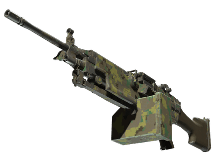 M249 - Пиксельный камуфляж «Джунгли» - 144x108