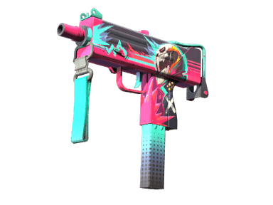 MAC-10 - Неоновый гонщик - 144x108