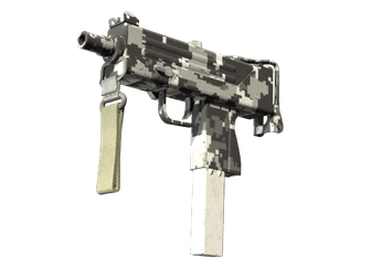 MAC-10 - Пиксельный камуфляж «Город» - 160x114