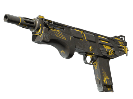 MAG-7 - Желто-черные полосы - 144x108