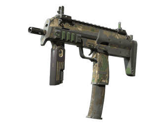 MP7 - Пиксельный камуфляж «Лес» - 160x114