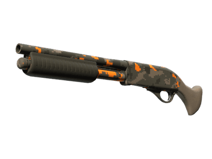 Sawed-Off - Пиксельный камуфляж «Ржавчина» - 144x108