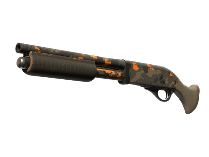 Sawed-Off - Пиксельный камуфляж «Ржавчина» - 144x108