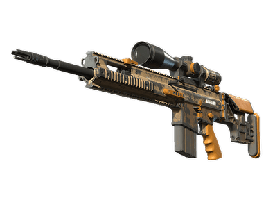 SCAR-20 - Короткая охра - 160x114