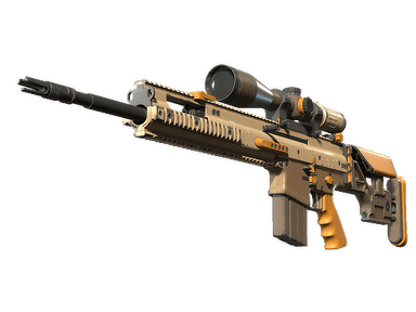 SCAR-20 - Короткая охра - 160x114