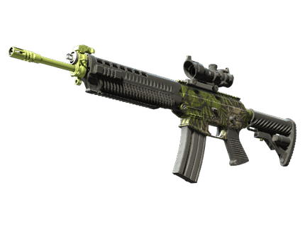 SG 553 - Заросшие руины - 144x108
