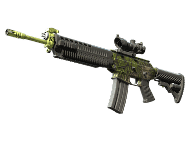 SG 553 - Заросшие руины - 160x114