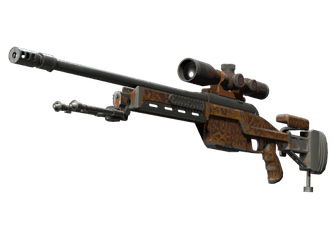 SSG 08 - Оранжевая филигрань - 160x114