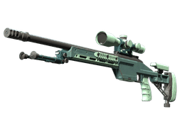 Голубая хвоя - 100x61