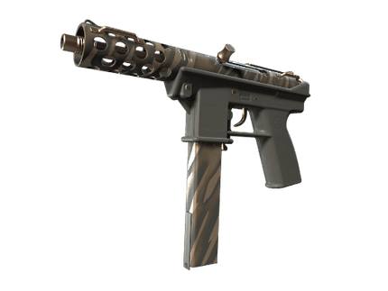 Tec-9 - Тигровый трафарет - 144x108