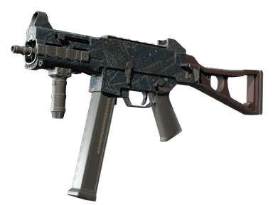 UMP-45 - Чертёж-гравировка - 160x114
