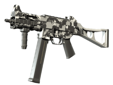 UMP-45 - Пиксельный камуфляж «Город» - 160x114