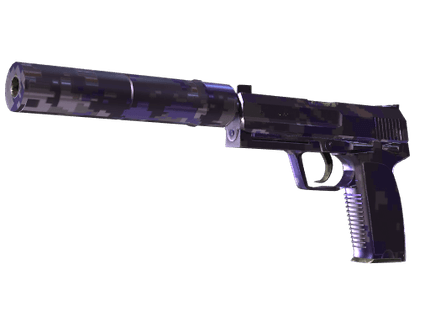 USP-S - Пиксельный камуфляж «Фиолетовый» - 144x108