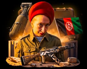 Дама в головном уборе