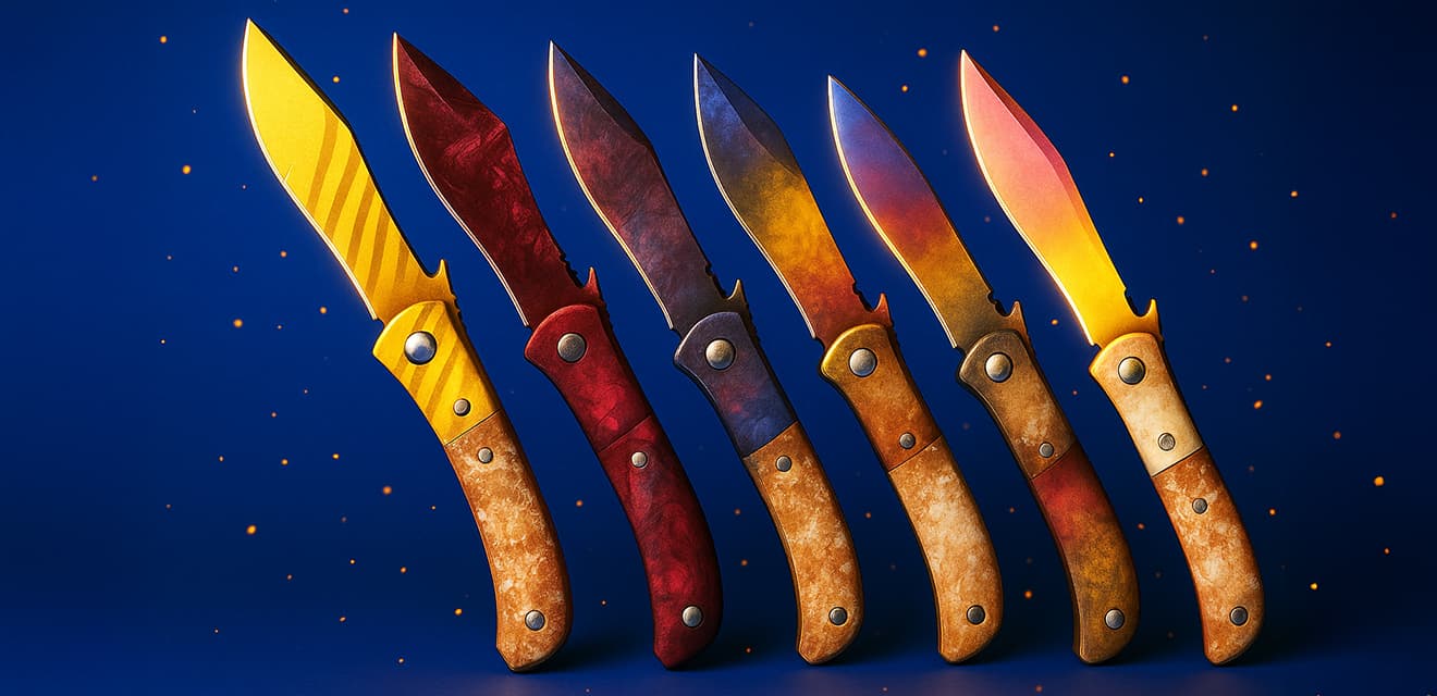 Каждый скин на компактный нож Наваха в CS2: Детальный обзор