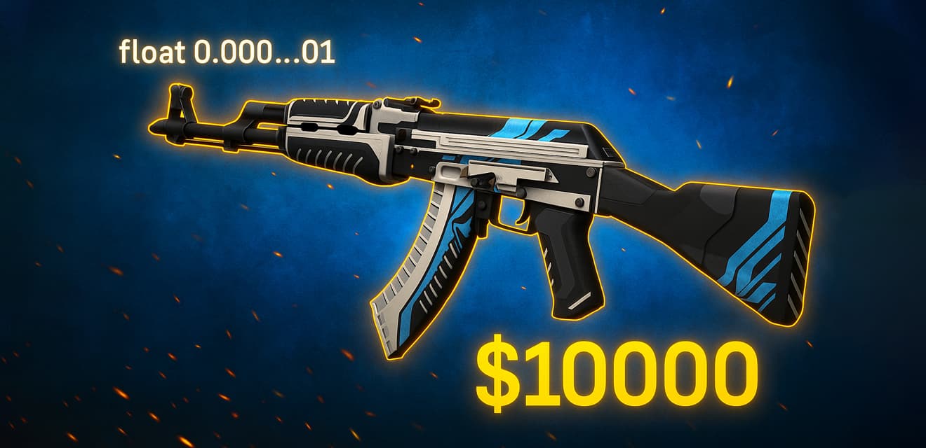 Охота за "Low Float": Как найти скины с минимальным износом и почему они так ценятся трейдерами