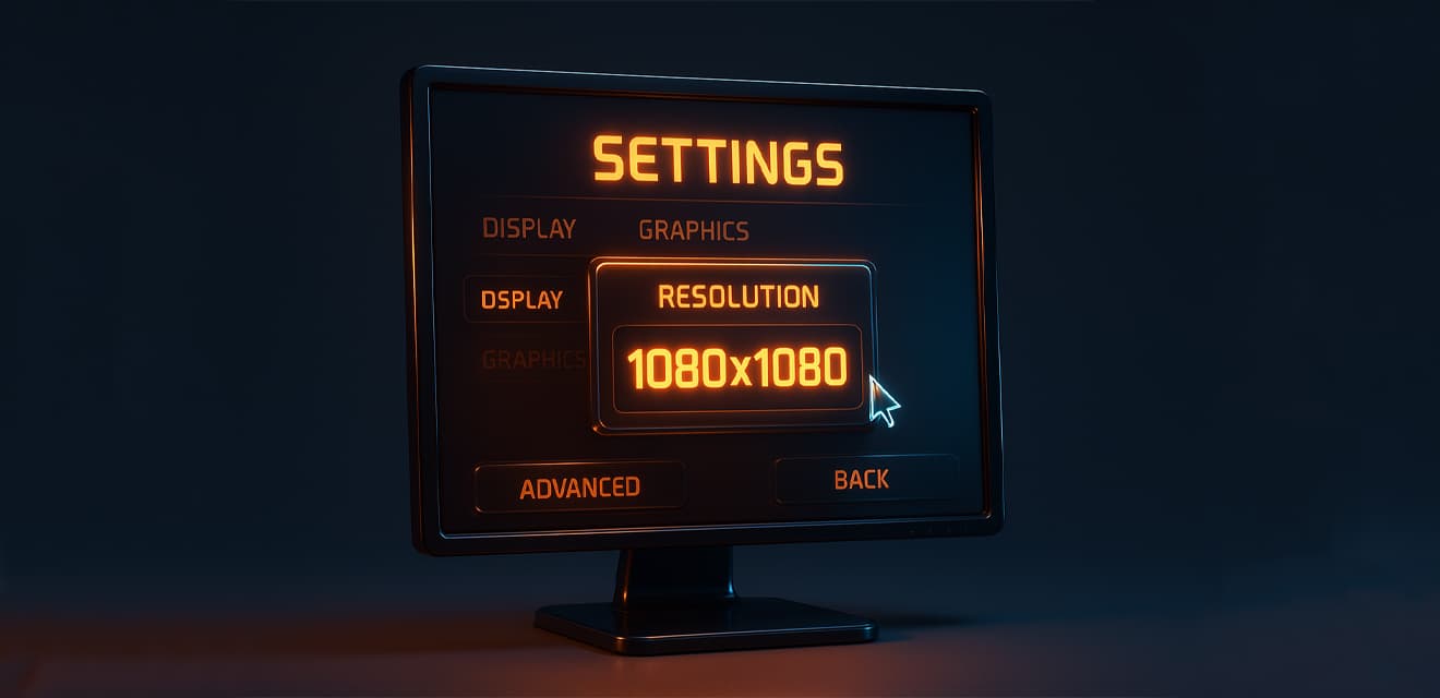 Как поставить кастомное разрешение в CS2: 1080x1080 и другие варианты
