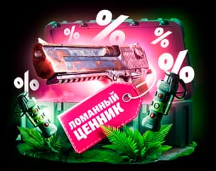 Ломанный ценник case