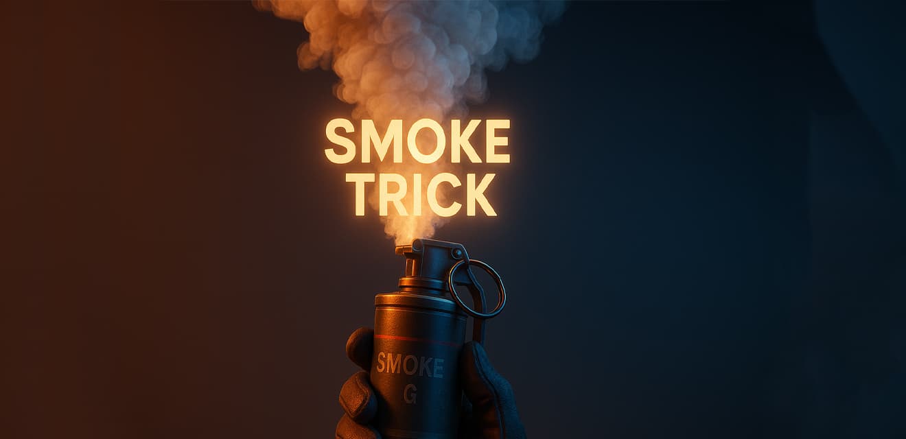 Тактика использования смока для скрытного перемещения: исчезай и появляйся