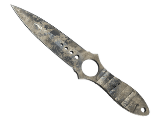 Скелетный нож - Сажа - 160x114