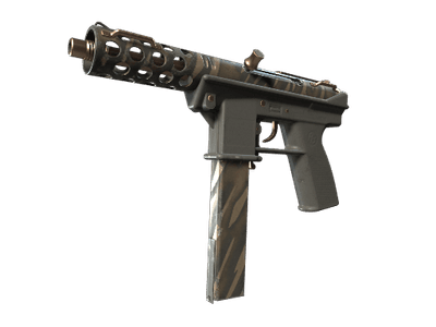Tec-9 - Тигровый трафарет - 144x108