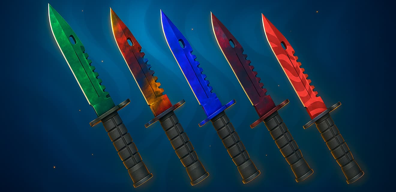 Все скины на Штык-нож в CS2: Полный обзор и описание каждой раскраски